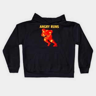 the-angry-runs-transparent Kids Hoodie